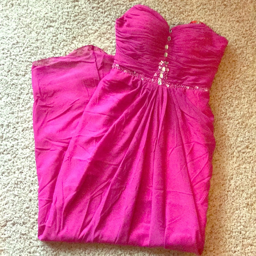 Robina Outar Pink Dress